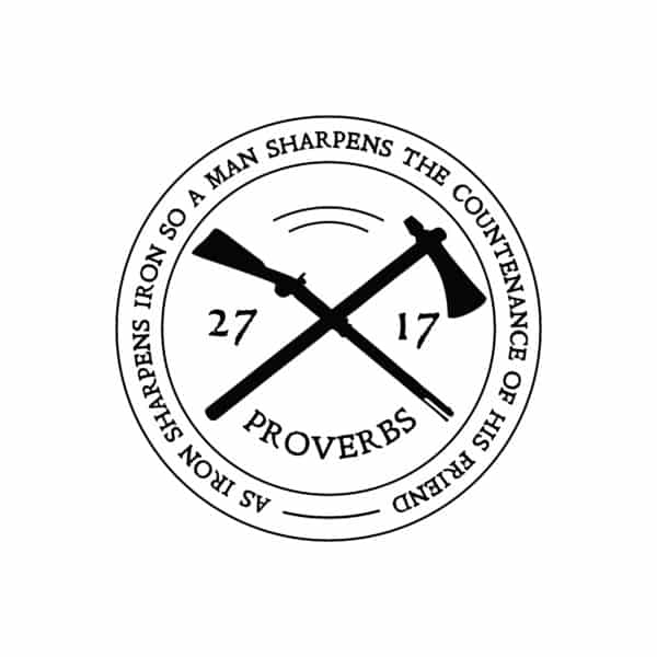 Iron Sharpens Iron Sticker – Barrel And Hatchet